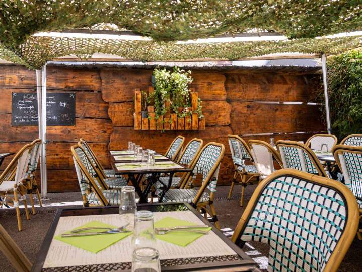 Crêperie avec terrasse aménagée Rennes