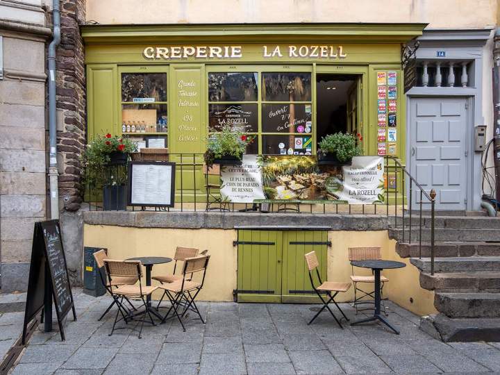 Galette complète restaurant Rennes
